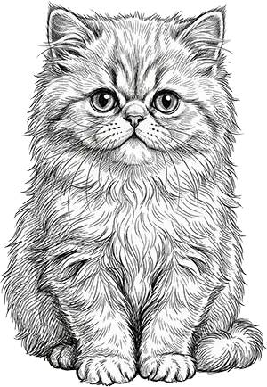 Healthy Kitten Package Mascot